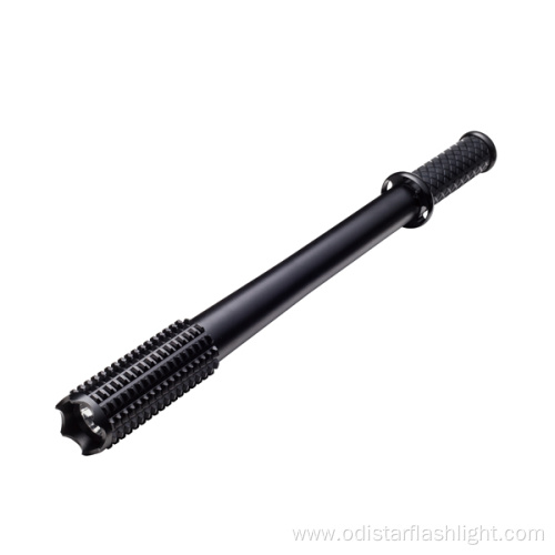 Tactical Self Defense Baton LED Emergency Flashlight